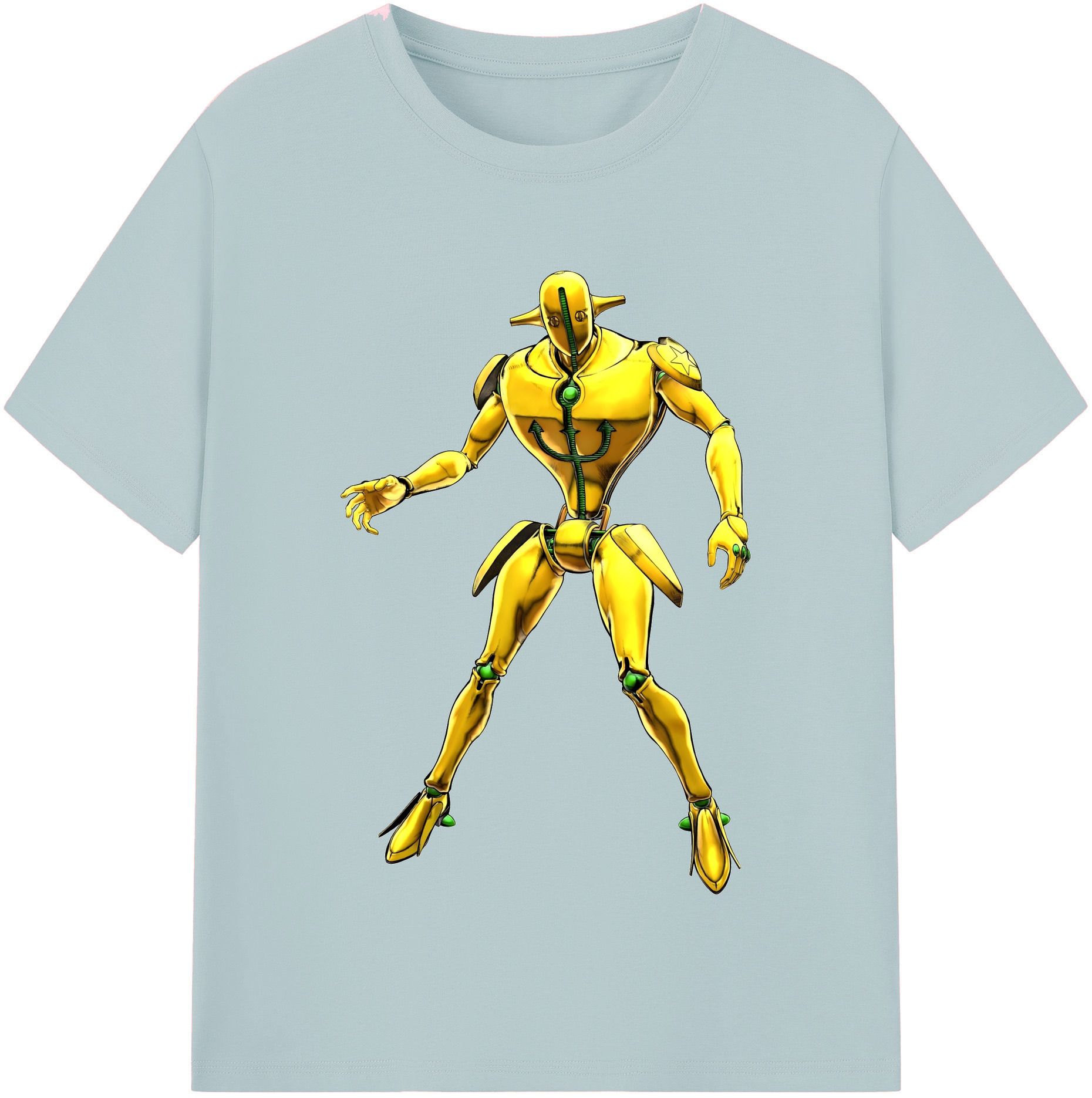 （画像用） ジョジョの奇妙な冒険 JoJo's Bizarre Adventure 綿100％半袖Tシャツ（フロントプリント）